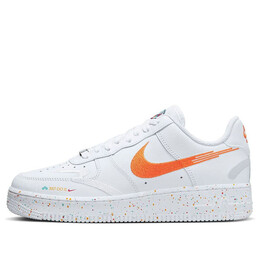 Кроссовки air force 1 '07 lx 'leap high' Nike, белый fd4622-131 | white/wshd tl-white-sfty orng
