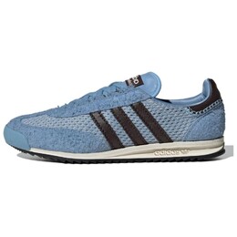Кроссовки Wales Bonner X Adidas SL76 Ash Blue, синий/черный ih3262 | blue/black