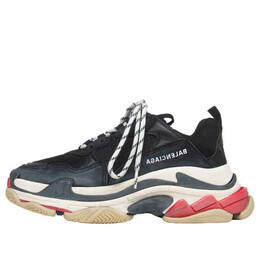 Кроссовки triple s sneaker 'black red' Balenciaga, черный 524037w09o11000 | black