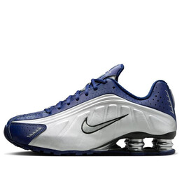 Кроссовки shox r4 'blue void' Nike, синий ar3565-400 | blue void/metallic silverblack