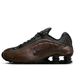 Кроссовки shox r4 'off noir ironstone' Nike, мультиколор ar3565-007 | off noir/ironstone/dark smoke grey