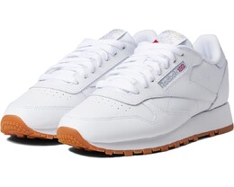 Кроссовки Reebok Lifestyle Classic Leather, цвет White/Pure Grey/Gum 9399589 | white/pure grey/gum