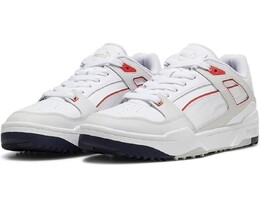 Кроссовки Puma Golf Slipstream-G, цвет Puma White/Deep Navy 9920896 | puma white/deep navy