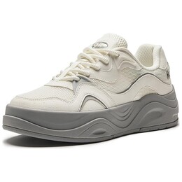Кроссовки Anta Skateboarding Shoes Women's Low-top White/Gray, белый/серый 922428011-54 | white/gray