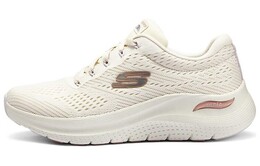 Кроссовки Skechers ARCH FIT 2.0 Lifestyle Shoes Women's Low-top Beige/white/pink, бежевый 150051-ntmt | beige