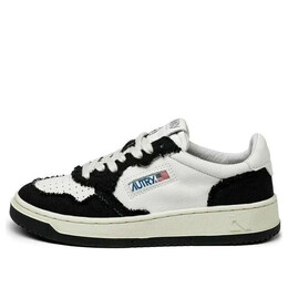 Кроссовки medalist canvas-panelled 'white black' Autry, черный aulw-cb02 | black/white