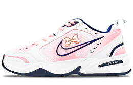 Кроссовки женские Air Monarch 4 Chunky Low-top розовые Nike 415445-102(team188-粉色蝴蝶结 淡粉白）