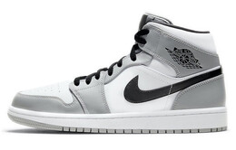 Кроссовки Air Jordan 1 Vintage Basketball Shoes Men Low-top Grey/white, серый 554724-092(team10-人类之子) | gray