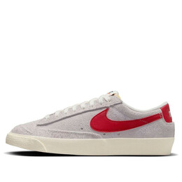 Кроссовки blazer low '77 vintage 'summit white red' Nike, белый fq8060-100 | summit white/sail/coconut milk/gym red