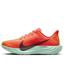 Кроссовки air zoom pegasus plus 'bright crimson purple lime' Nike, красный fq7261-600 | bright crimson/cave purple/lime blast