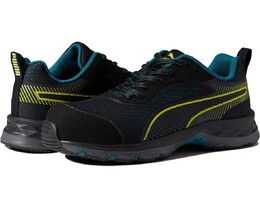 Кроссовки Puma Safety Fuse Knit Low, цвет Black/Lime 9571690 | black/lime