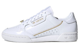 Кроссовки Adidas Continental Skateboard Shoes Women's Low-Top White Gold fu9980