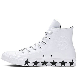 Кроссовки miley cyrus x chuck taylor all star hi 'stars' Converse, белый 563719c | white/black