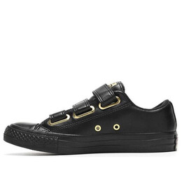Кроссовки all star ctas 3v ox 'black gold' Converse, черный 559906c | black/gold