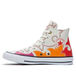 Кроссовки chuck taylor all star le high egret red orange 'white red' Converse, белый 564954c | white//red