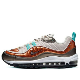Кроссовки air max 98 'copper teal' Nike, мультиколор bv6536-002 | phantom/mtlc pewter-mtlc tawny