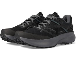 Кроссовки Saucony Ride 15 TR, цвет Black/Charcoal 9733667 | black/charcoal