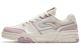 Кроссовки Anta Life Collection Skateboarding Shoes Women's Low-top Sail/Coconut Milk/Platinum Violet, фиолетовый 122428081-5 | beige/purple