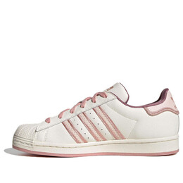 Кроссовки оригиналы суперзвезды кроссовки Adidas, белый ie5528 | cream white / pink