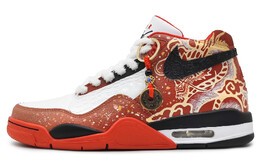 Баскетбольные кроссовки Flight Legacy Vintage унисекс средней высоты, черный/белый Nike bq4212-100(team16-瑞彩盘龙) | china red