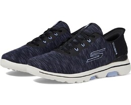 Кроссовки Skechers GO GOLF Go Golf Walk 5 Hands Free Slip-Ins, цвет Black/Lavender 9905403 | black/lavender