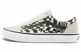 Кроссовки Old Skool Skate Vans 'Checkerwarp - Black White' vn0a5fcb9cu