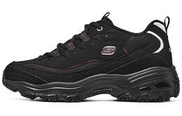 Кроссовки Skechers Chunky Sneakers Women's Low-top, фиолетовый 896268-bkpr | black/purple