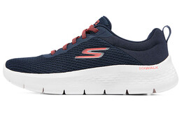 Кроссовки Go Walk Flex Lifestyle женские с низким верхом, черные/белые/оранжевые Skechers 124952-nvcl