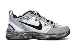 Массивные кроссовки Nike Air Monarch 4 унисекс, Gray 415445-102(team146-暴力街区男女款黑灰） | gray