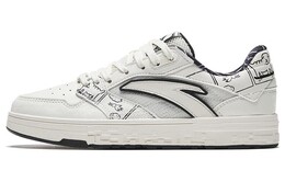 Кроссовки Anta Street Naughty Skateboarding Shoes Women's Low-top Black, черный/белый 122338053-10 | black/white