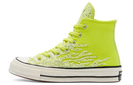 Кеды Converse Chuck Taylor All Star 70 Hi Glitter Shine Lemon Women's 569388c