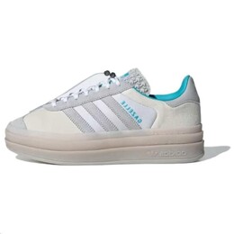 Женские кроссовки для скейтбординга Adidas Gazelle, Cloud white/light blue/light pure gray ih9992 | cloud white/light blue/light pure gray