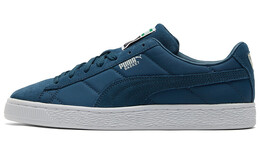 Кроссовки Puma Basket Skateboard Shoes Unisex Low-Top Blue/White 384193-01