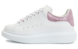 Кроссовки Alexander McQueen Oversized Croc, белый/розовый 718233wicg68887
