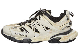 Кроссовки Balenciaga Track Worn Out White Black Women's 542436w1gc49010