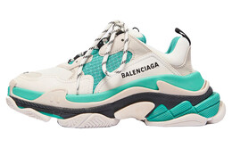 Кроссовки Balenciaga Balencaiga Triple S White Grey Turquoise Women's 524039w09oh3005