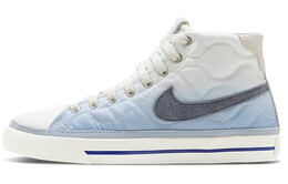 Кроссовки Nike Court Legacy Skateboard Shoes Women's Mid-Top White Blue do2340-941