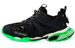 Кроссовки Balenciaga Track 1.0 Chunky Women, черный/зеленый 570390w1gb11003