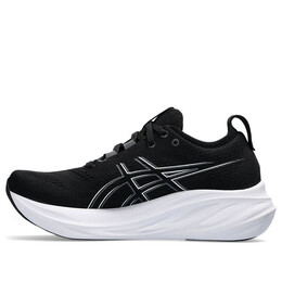 Кроссовки гель нимбус 26 ширина Asics, черный 1012b602-001 | black/white