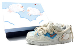 Кроссовки Nike Dunk Skateboard Shoes Women's Low-Top Beige dh4402-100