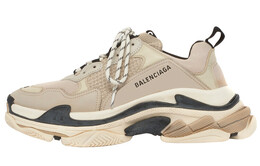 Кроссовки Balenciaga Triple S Daddy Shoes Beige/Black Women's 524039w09om9787