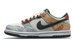 Кроссовки Nike Dunk Low Sail Multi-Camo GS db1909-100