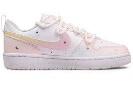 Женские кроссовки для скейтбординга Nike Court Borough Low, White bq5448-100(team41-蓝月流星粉) | white