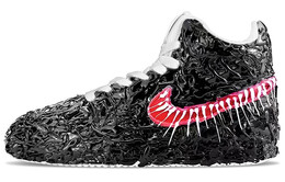 Кроссовки Nike Skateboarding Shoes Women's Mid-top Red, красный 839977-100(teamy-女款复仇者联盟毒液黑红) | red