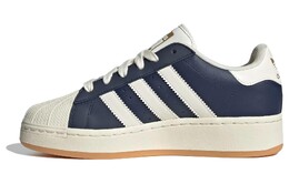 Женские кроссовки для скейтбординга Adidas Superstar, White/Blue id5699 | white/blue