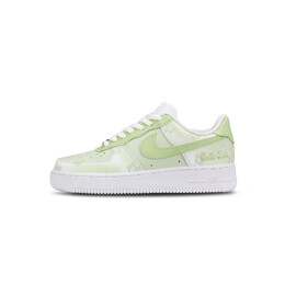 Кроссовки Nike Air Force 1 Skateboarding Shoes Women's Low-top Green/White, цвет Matcha dd8959-100(team333-女款抹茶花语) | matcha