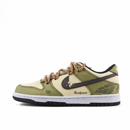 Кроссовки для скейтбординга Dunk унисекс с низким верхом цвета хаки Nike dd1391-100(team364-秋叶） | army green