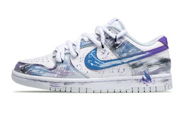 Кроссовки для скейтбординга Dunk унисекс с низким верхом фиолетового цвета Nike hf0730-160（team215-星语绮梦 ） | purple gray blue