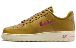 Кроссовки для скейтбординга Air Force 1, унисекс, низкие, ярко-зеленый/малиновые/салатовые/черный Nike fb8251-700 | yellow/pink