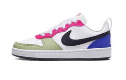Кроссовки Nike Court Borough Skateboard Shoes Women's Low-Top Light Green bq5448-110(team49-莓烦恼）